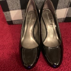 Black Patent Leather Bandolino Heels
